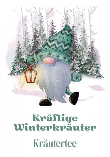 Kräftige Winterkräuter - Kräutertee ohne Aromen